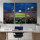 Michigan State Spartans Football Team Print - East Lansing