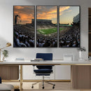 Michigan State Spartans Football Team Print - East Lansing