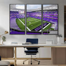 Northwestern University Wildcats Football Team Print - by MyGreatCanvas | Canvas Wall Art Prints | Photo Prints & Wall Decor
