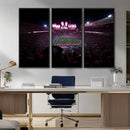 Ohio State University Buckeyes Football Team Print - by MyGreatCanvas | Canvas Wall Art Prints | Photo Prints & Wall Decor