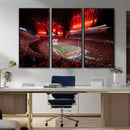 Ohio State University Buckeyes Football Team Print - by MyGreatCanvas | Canvas Wall Art Prints | Photo Prints & Wall Decor