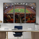 Syracuse University Orange Football Canvas Print, Football