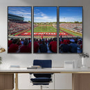 Ball State Cardinals Football Team Print - Muncie Scheumann