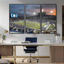 Memphis Tigers Football Team Print - Memphis Simmons Bank
