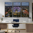 The Louisiana State University Tigers Football Team Print -