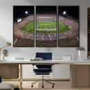 The University of Connecticut UCONN Huskies Football Team by MyGreatCanvas | Canvas Wall Art Prints | Photo Prints & Wall Decor