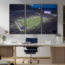 The University of Washington Huskies Football Team Print - by MyGreatCanvas | Canvas Wall Art Prints | Photo Prints & Wall Decor