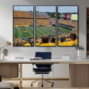 Puskar Stadium Canvas Print Wall Art - Morgantown Print -
