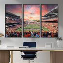 Oregon State Beavers Football Team Print - Corvallis Reser