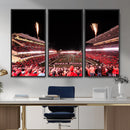 Oregon State Beavers Football Team Print - Corvallis Reser