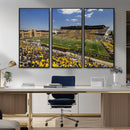 University of Wyoming Cowboys Football Team Print - Laramie