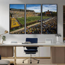 University of Wyoming Cowboys Football Team Print - Laramie by MyGreatCanvas | Canvas Wall Art Prints | Photo Prints & Wall Decor