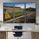 University of Wyoming Cowboys Football Team Print - Laramie