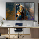 Abstract Horse Wall Art Canvas Print | Farmhouse Wall Decor by MyGreatCanvas | Canvas Wall Art Prints | Photo Prints & Wall Decor