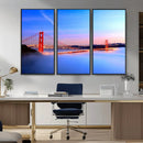 Golden Gate Bridge Wall Art Canvas Print – Framed San by MyGreatCanvas | Canvas Wall Art Prints | Photo Prints & Wall Decor