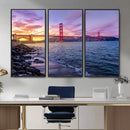 Golden Gate Bridge Wall Art Canvas Print – Framed San by MyGreatCanvas | Canvas Wall Art Prints | Photo Prints & Wall Decor