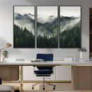 Misty Forest Canvas Print Wall Art Premium Canvas Print a by MyGreatCanvas | Canvas Wall Art Prints | Photo Prints & Wall Decor