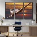 Old War Plane Wall Art Canvas Print by MyGreatCanvas | Canvas Wall Art Prints | Photo Prints & Wall Decor