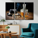 Extra Large Bourbon Wall Art – Whiskey Bar Theme Vintage by MyGreatCanvas | Canvas Wall Art Prints | Photo Prints & Wall Decor