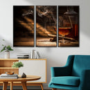 Whiskey and Cigar Wall Art Canvas Print by MyGreatCanvas | Canvas Wall Art Prints | Photo Prints & Wall Decor