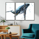 Watercolor Whale Wall Art Canvas Print by MyGreatCanvas | Canvas Wall Art Prints | Photo Prints & Wall Decor