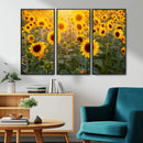 Sunflower Sunshine Wall Art Canvas Print by MyGreatCanvas | Canvas Wall Art Prints | Photo Prints & Wall Decor