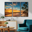Sunset Wall Art Canvas Print by MyGreatCanvas | Canvas Wall Art Prints | Photo Prints & Wall Decor