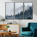 Foggy Pine Forest Wall Art Canvas Print by MyGreatCanvas | Canvas Wall Art Prints | Photo Prints & Wall Decor