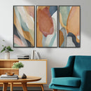 Boho Wall Art Canvas Print Set, Watercolor Boho Wall Art