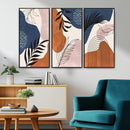 Boho Wall Art Canvas Print Set Mid-Century Prints Bohemian