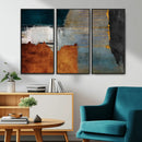 Modern Abstract Canvas Art Canvas Print - Framed and Ready