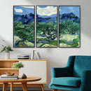 Olive Trees Van Gogh Wall Art Canvas Print