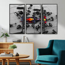 RedBull Formula 1 Canvas Wall Art Print