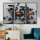 RedBull Formula 1 Canvas Wall Art Print
