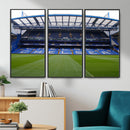 Chelsea FC Soccer Team Print - Stamford Bridge Stadium Wall