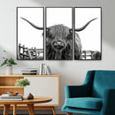 Longhorn Canvas Print, Bighorn Cow Wall Art Canvas Print by MyGreatCanvas | Canvas Wall Art Prints | Photo Prints & Wall Decor