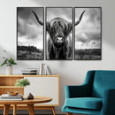 Scottish Cow Wall Art Canvas Print | Longhorn Wall Art | by MyGreatCanvas | Canvas Wall Art Prints | Photo Prints & Wall Decor