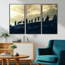 Fellowship Journey Wall Art – Fantasy Adventure Canvas Print by MyGreatCanvas | Canvas Wall Art Prints | Photo Prints & Wall Decor