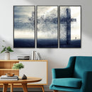 Jesus and the Fading Cross Wall Art Print – Symbol of Faith, by MyGreatCanvas | Canvas Wall Art Prints | Photo Prints & Wall Decor