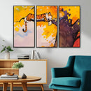 Calvin and Hobbes Tree Scene Canvas Print | 3 Panel Large by MyGreatCanvas | Canvas Wall Art Prints | Photo Prints & Wall Decor