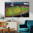 Angel Stadium Aerial Canvas Print – Los Angeles Angels