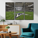 Dallas Cowboys Football Team Print - Arlington AT&T Stadium by MyGreatCanvas | Canvas Wall Art Prints | Photo Prints & Wall Decor