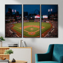 St. Louis Cardinals Baseball Team Print - Busch Stadium Wall