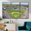 Citi Field Wall Art Print | 3-Panel New York Mets Baseball