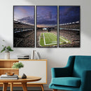 New England Patriots Football Team Print - Foxborough by MyGreatCanvas | Canvas Wall Art Prints | Photo Prints & Wall Decor