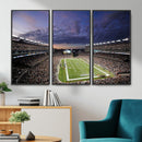 New England Patriots Football Team Print - Foxborough