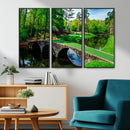 Augusta National Golf Club Wall Art - Panoramic Bridge & by MyGreatCanvas | Canvas Wall Art Prints | Photo Prints & Wall Decor