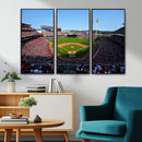 Cincinnati Reds Baseball Canvas Print - American Ball