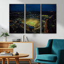 Michigan Wolverines Football Team Print - Michigan Stadium