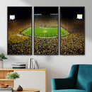 Stadium in Michigan Wall Art Canvas Print, Framed American